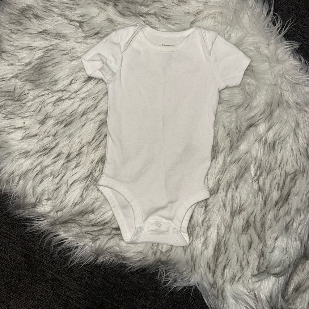 Carter's White Bodysuit Classic One Piece